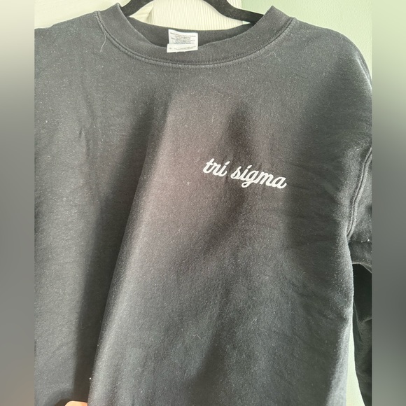 Tri Sigma embroidered sweatshirt, good used condition - Picture 3 of 5